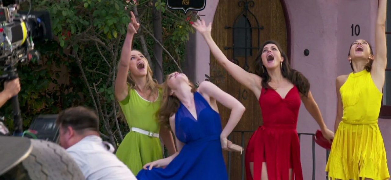 No todo es magia en "La la land". También sudan