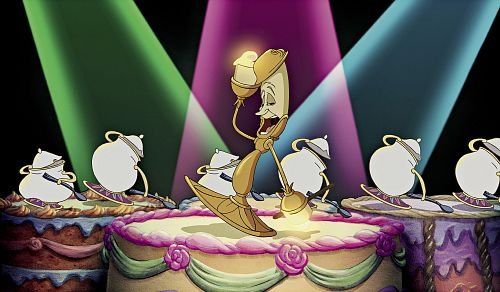la bella y la bestia banquete