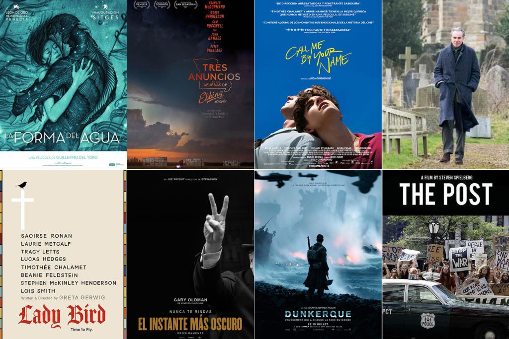 peliculas oscars 2018