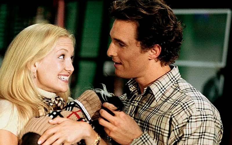 Kate Hudson y Matthew McConaughey en Cómo perder a un chico en 10 días