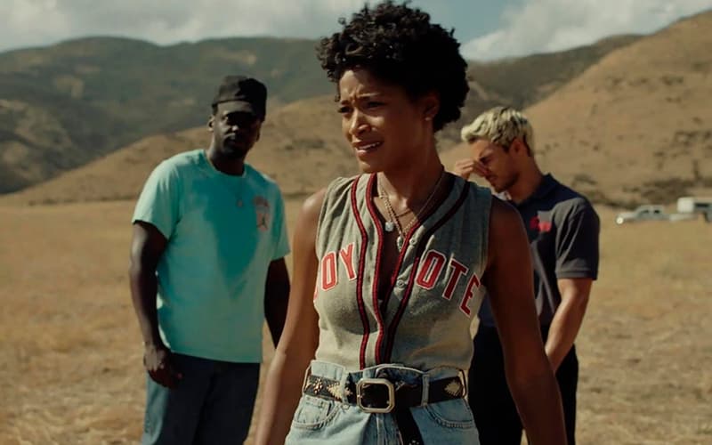 Daniel Kaluuya, Keke Palmer y Brandon Perea en NOP