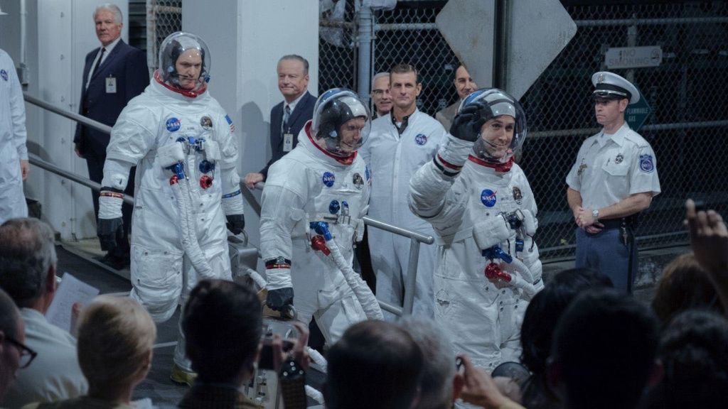 crítica de first man de damien chazelle con ryan gosling y claire foy