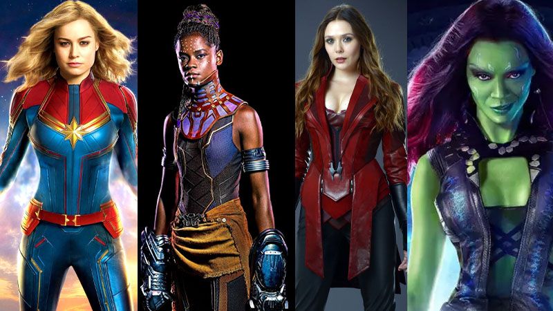 Las superheroínas Marvel
