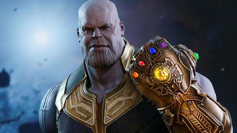 Imagen de Thanos con las gemas del infinito