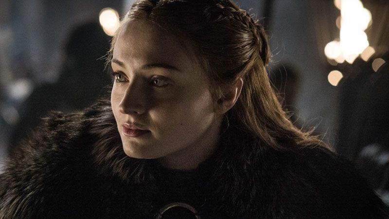 Sansa en 'Juego de Tronos 8x02' (Game of thrones 8x02)