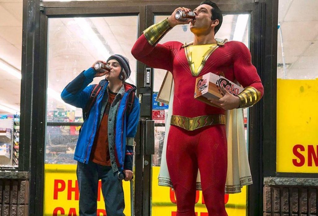 Shazam y Freddy siendo simplemente geniales